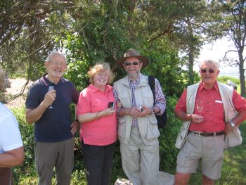 13.05.2008 Wanderung in Biebelsheim mit Weinprobe