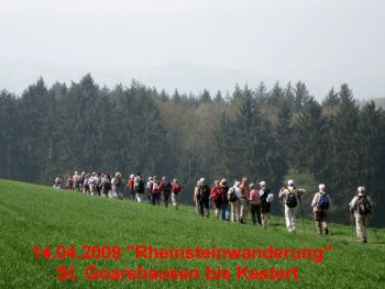 14.04.2009 Rheinsteigwanderung