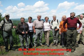 09.06.2009 Rheinsteigwanderrung